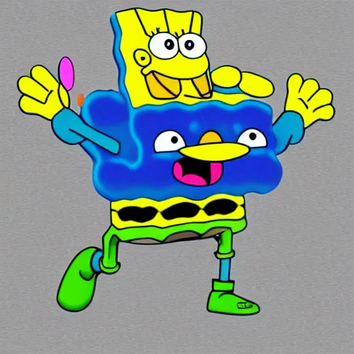 Image similar to latent space spongebob