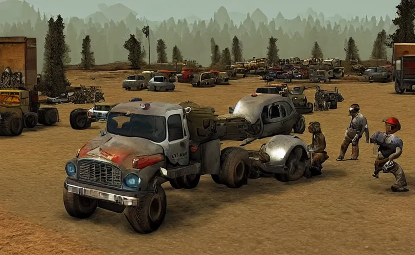 Image similar to hard truck apocalypse the game 2 0 0 5,