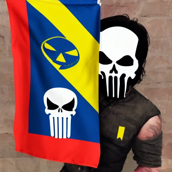 Prompt: pansexual flag punisher