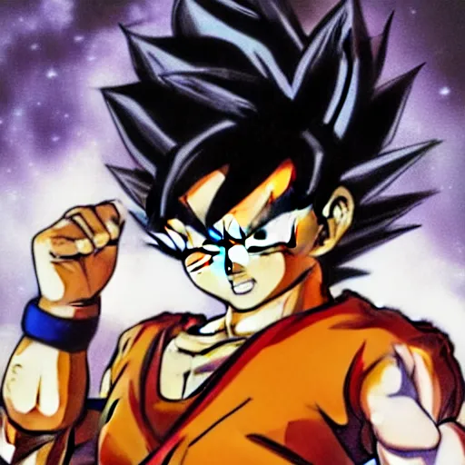 son goku from dragon ball z, | Stable Diffusion