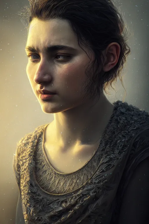 Image similar to niko pirosmani, beautiful composition, trending on artstation, award - winning photograph, masterpiece, intricate, portrait, 8 k highly professionally detailed, hdr, cgsociety