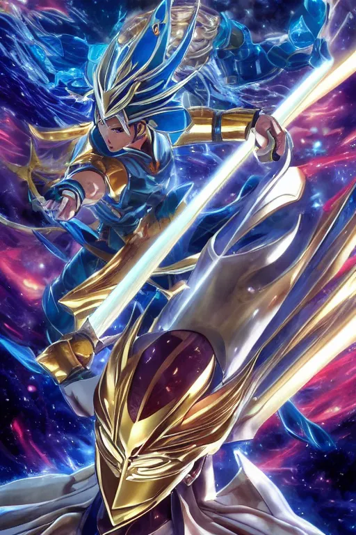 Image similar to 2 0 2 2 knights of the zodiac saint seiya battle for sanctuary hero suit armor comics mask minimalist verytoon nautiljon animes toei animation namco bandai, art by artgerm and greg rutkowski and magali villeneuve