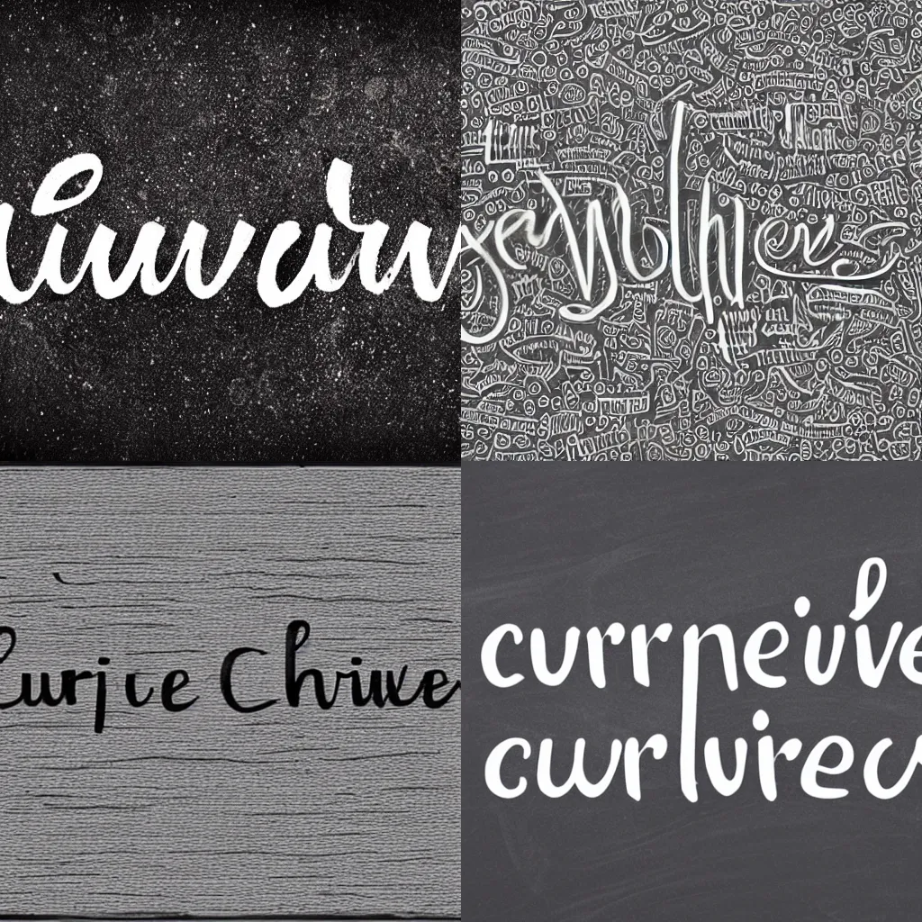 Create Cursive Text