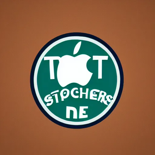 Image similar to sport team style logo for a teacher holding her apple