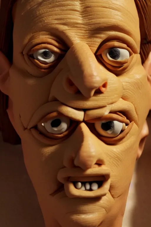 Image similar to film still of steve buscemi made out of bread in avatar, 4 k