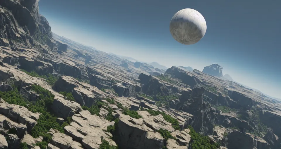 Image similar to a world without gravity, hyper realistic render, realistic, 8 k render, unreal engine 5 render