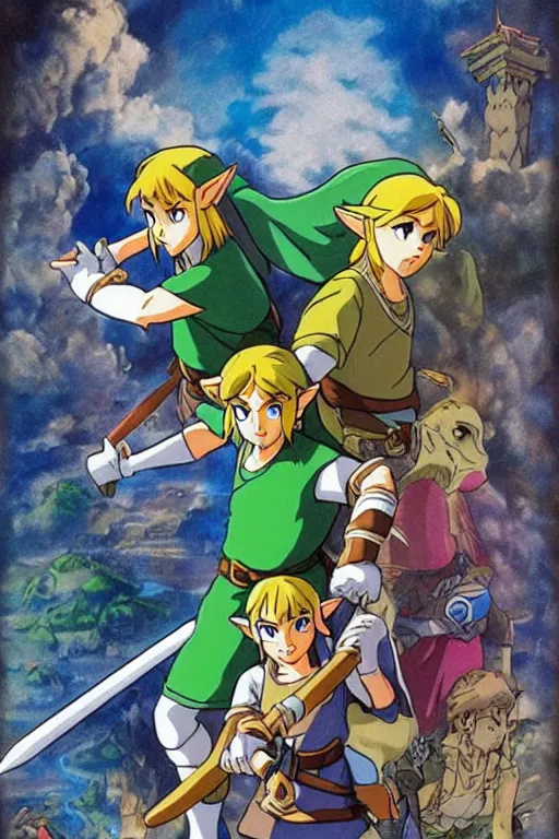 Legend of Zelda Link To The Past Cartoon Art Graph Spiral Notebook by Ramy  Atla - Pixels