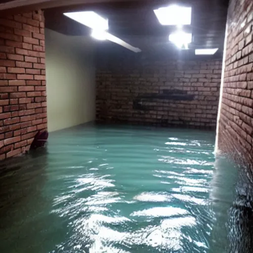 Image similar to flooded basement,