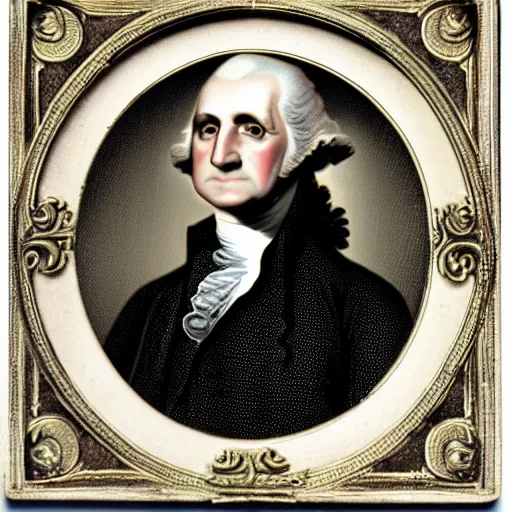 Prompt: photograph of george washington 4k