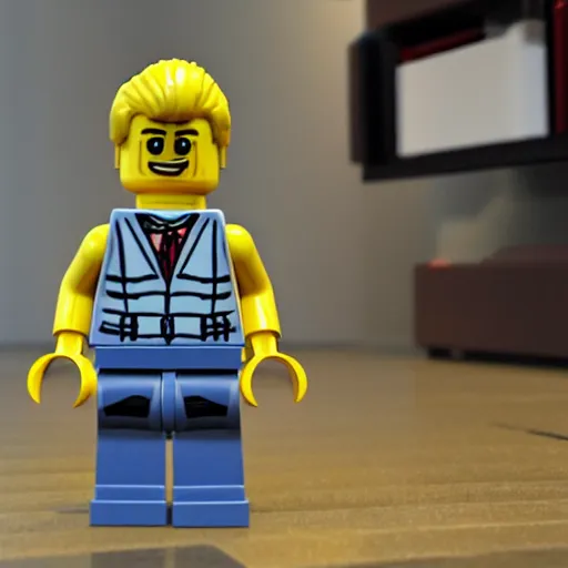 Image similar to lego andrew tate