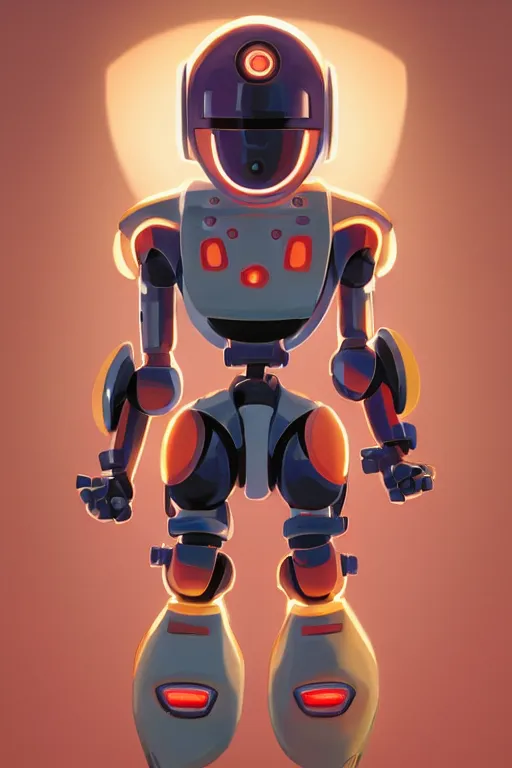 Image similar to metabots medabots medarotto medarot robot minimalist comics helmet mask neon cybereye, behance hd by jesper ejsing, by rhads, makoto shinkai and lois van baarle, ilya kuvshinov, rossdraws global illumination ray tracing hdr radiating a glowing aura