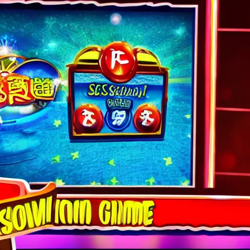 Prompt: photo screenshot from us game show, the sealion of fortune