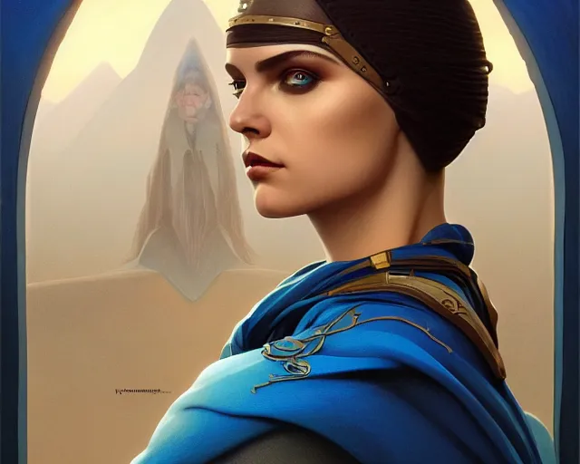 Prompt: photography of alia atreides of the knife, completely blue eyes, deep focus, dune, science fiction, intricate, elegant, highly detailed, digital painting, artstation, concept art, matte, sharp focus, illustration, hearthstone, art by artgerm and greg rutkowski and alphonse mucha