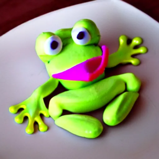 Image similar to yogurt covered frog