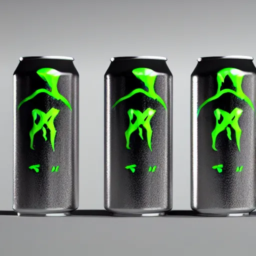 Image similar to new design aluminum can monster energy, 8k, octane render, cinematic light, harmony, ultra quality