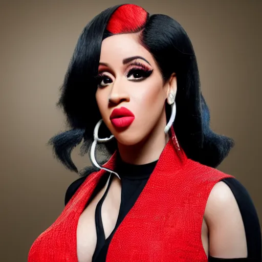 Image similar to cardi b as a professor, ultra realistic, beautiful, 8 k resolution