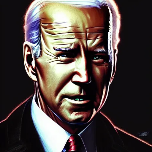 Prompt: portrait of Joe Biden as Neo from the matrix, ethereal, handsome, D&D, fantasy, intricate, elegant, highly detailed, digital painting, artstation, concept art, matte, sharp focus, illustration, art by Artgerm and Greg Rutkowski and Alphonse Mucha