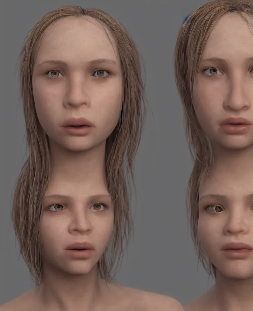 Image similar to photo of an ugly girl, realistic, 8 k