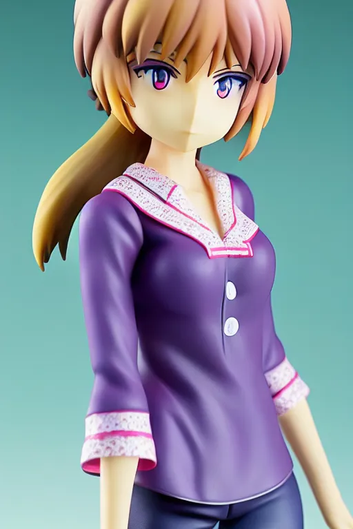 Prompt: figurine of walmart wearing an elegant summer blouse, personification, official store photo, commercial photo, featured on amiami, lovecraftian, 8 k, 8 5 mm, beautiful composition