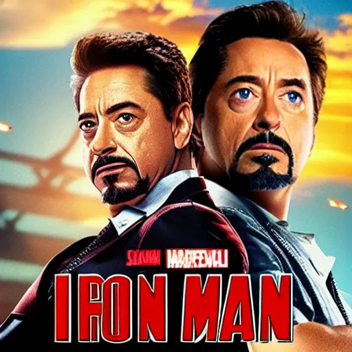 Image similar to a film from the film iron man, starring john goodman as tony stark