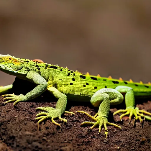 Image similar to a national geographic photograph of dozens of lizards on a huge pile of feces.