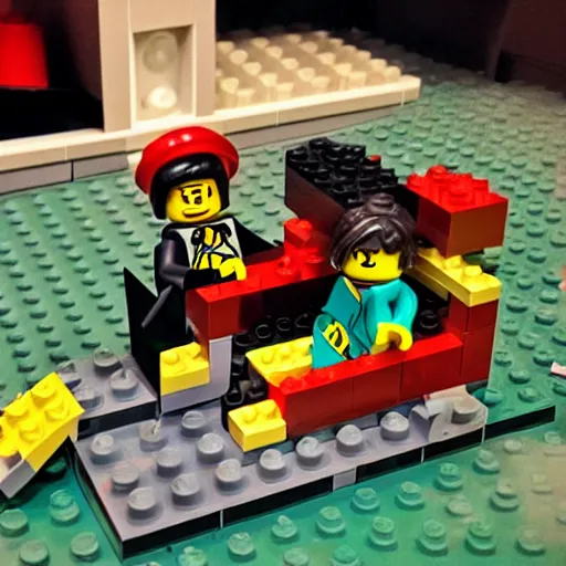 Prompt: Lego Vietcong