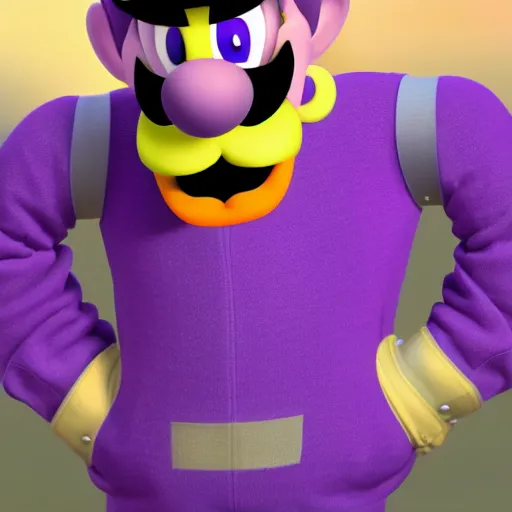 Image similar to waluigi's time to shine