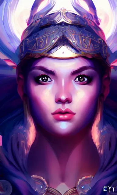 Image similar to the god athena, portrait, sharp focus, digital art, epic composition, concept art, dynamic lighting, art by emylie boivin, rossdraws