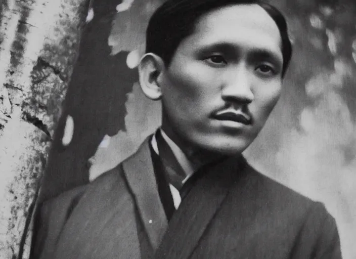 Image similar to outdoor medium portrait of jose rizal!! as a very very very very extremely handsome!!! good looking young man in 2 0 2 2 wearing stylish modern clothes, photo taken in 2 0 2 2, 3 5 mm f 1. 4 digital photo, matte colors