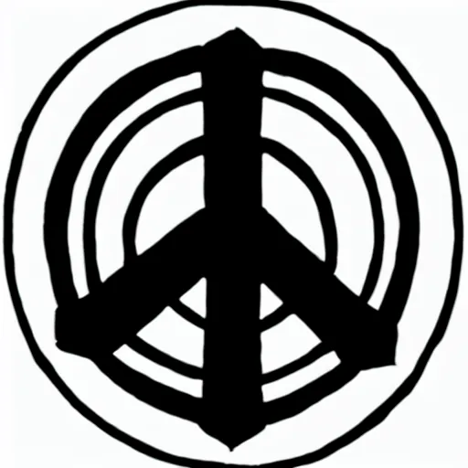 Image similar to cosmic peace symbol