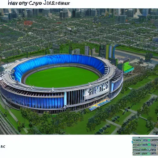 Image similar to haven city jak 2 stadium