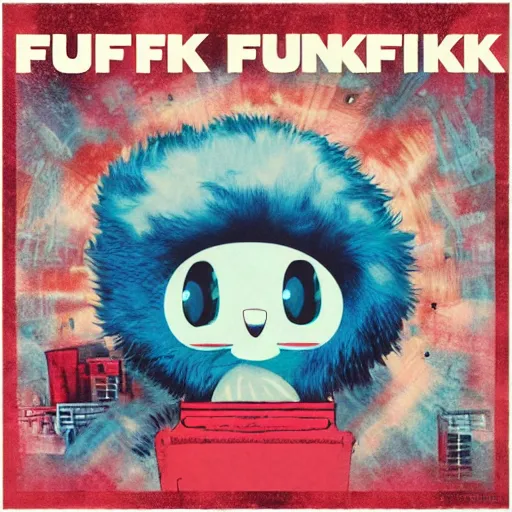 Prompt: fluffpunk several | album artwork, used lp ( 2 0 0 3 )