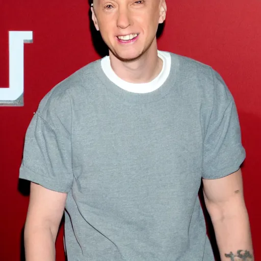 pictures of eminem smiling