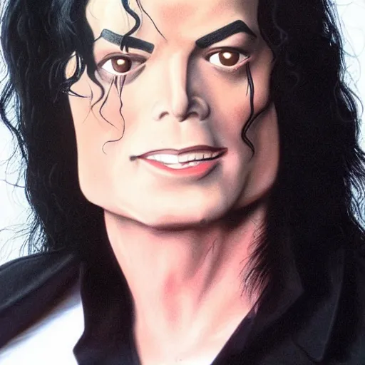 Image similar to Tommy Wiseau as Michael Jackson