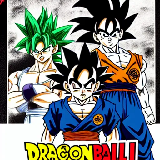 Image similar to dragon ball manga