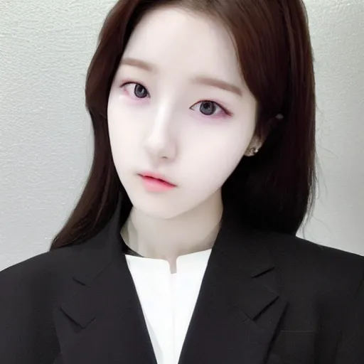 Prompt: photo of haseul from loona, symmetric!!! real face