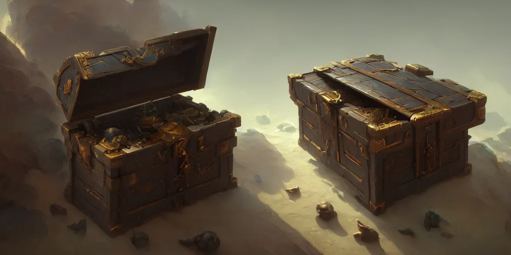 Prompt: storage chest made by bones, product photo, extremely detailed digital painting, in the style of fenghua zhong and ruan jia and jeremy lipking and peter mohrbacher, mystical colors, rim light, beautiful lighting, 8 k, stunning scene, raytracing, octane, trending on artstation