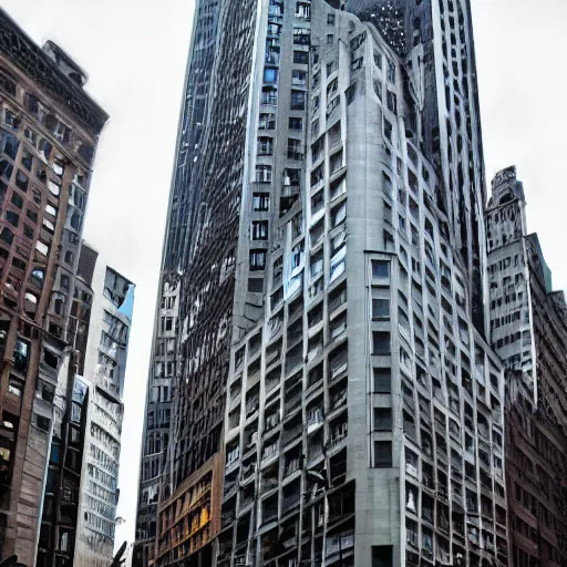 Image similar to the coolest building in new york, architecture