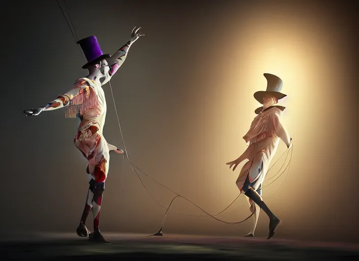 Prompt: award winning digital art of a attractive male pierrot, performing at a magnificent circus, beautiful circus themed background, trending artstation, digital art, aesthetic, bloom, intricate, elegant, sharp focus, digital illustration, highly detailed, octane render, digital painting, concept art, witchlight carnival, masterpiece