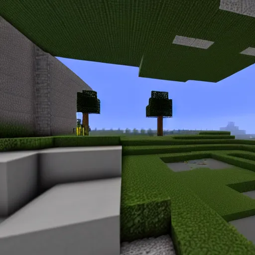 Image similar to next generation minecraft, ps5, unreal engine, epic light, foliage