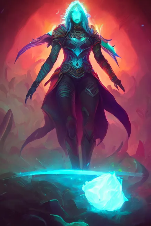 Prompt: aphelios league of legends wild rift hero champions arcane fantasy digital painting bioluminance alena aenami artworks in 4 k design by lois van baarle by sung choi by john kirby artgerm and greg rutkowski and magali villeneuve tank support marksman mage fighter assassin,