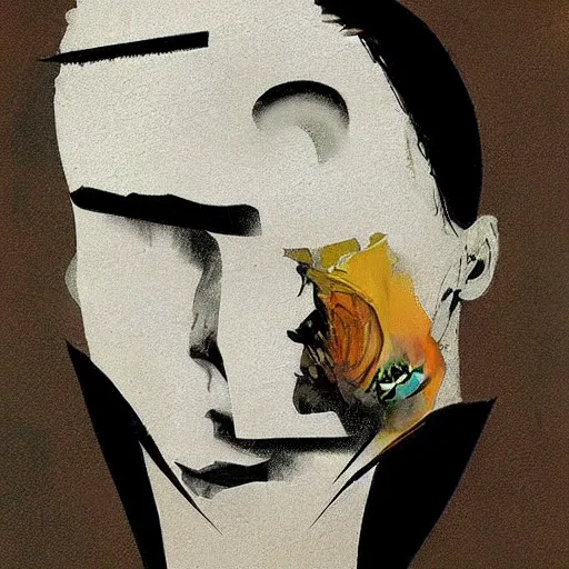 Image similar to no fears, okay one fear, by Dave McKean