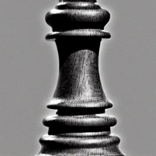 Image similar to a chess piece