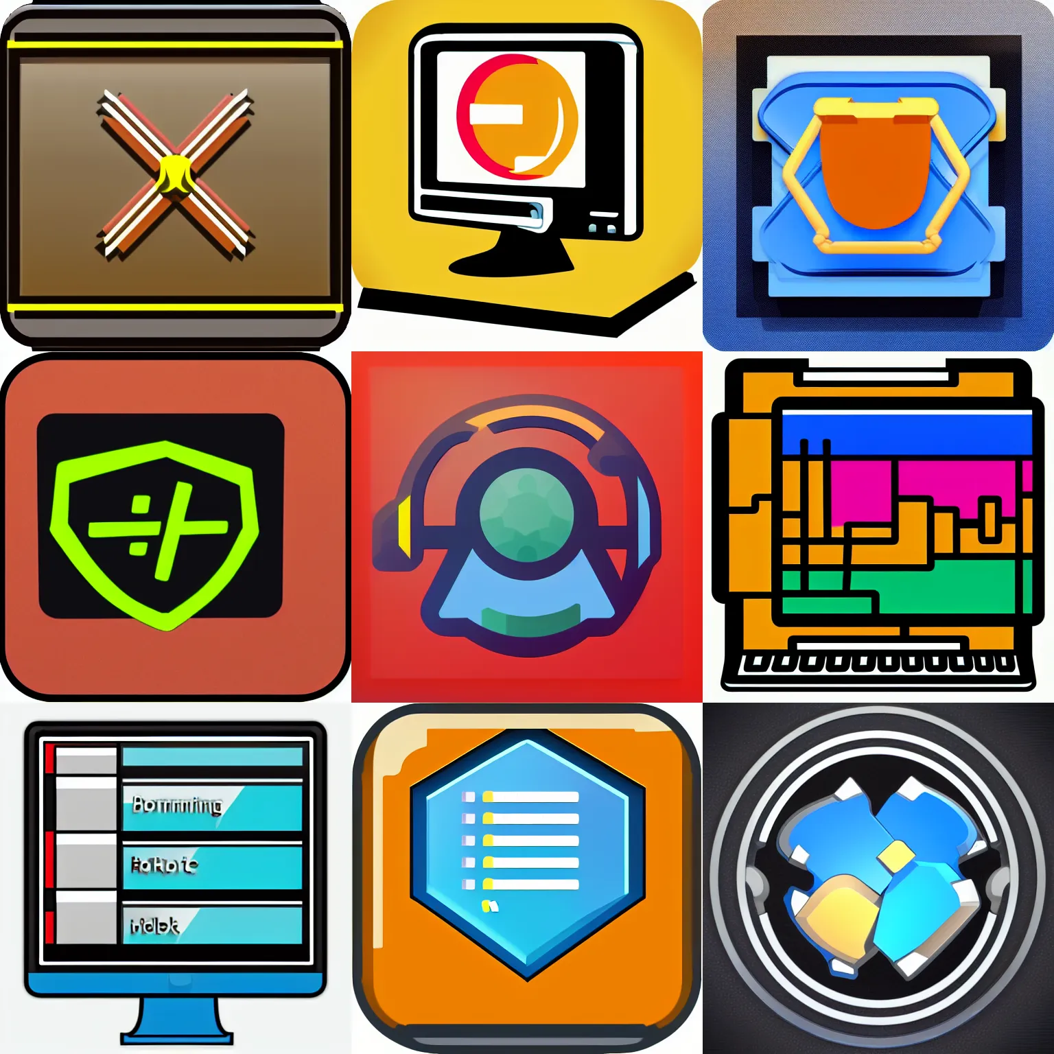 Best Programming Language Desktop Icon Stable Diffusion OpenArt