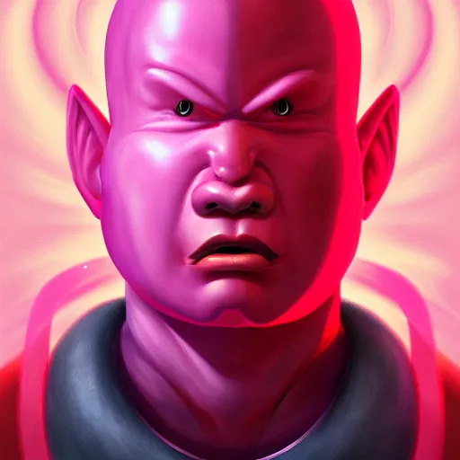 Majin Boo - Digital Painting : r/dbz