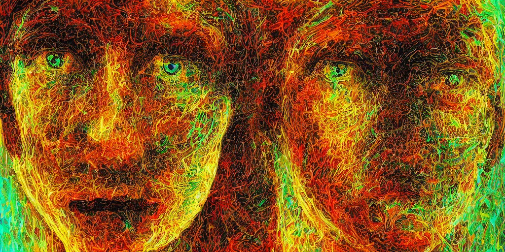 Image similar to detailed portrait of the singularity