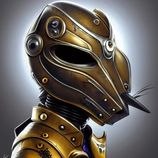 Prompt: robot ninja mask helmet fantasy art steampunk stylized digital illustration highly detailed, sharp focus, elegant intricate digital painting artstation concept art by mark brooks and brad kunkle detailed