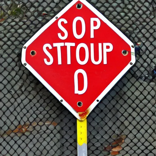 Prompt: stop sign