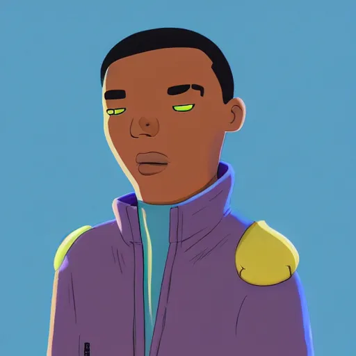 Image similar to detailed portrait of finn from adventure time show