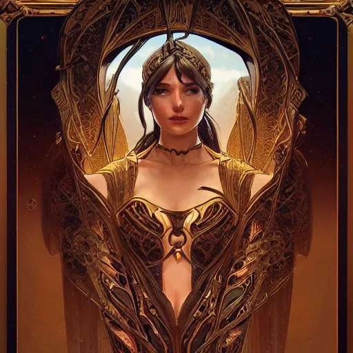 Image similar to mega logo symbol, western, d & d, fantasy, intricate, elegant, highly detailed, digital painting, artstation, concept art, matte, sharp focus, illustration, art by artgerm and greg rutkowski and alphonse mucha